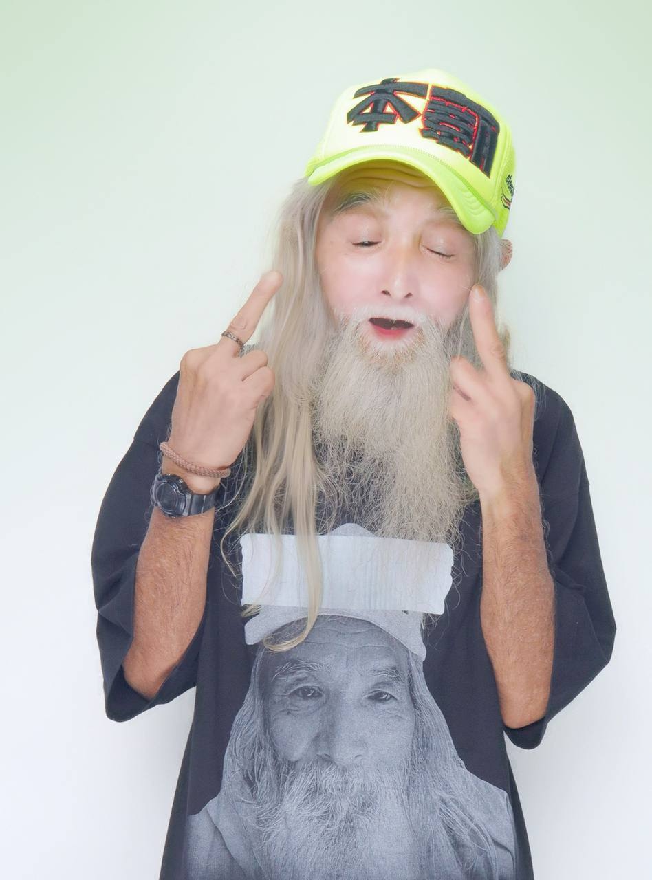 FUJI FACE TEE - TAPE BLACK