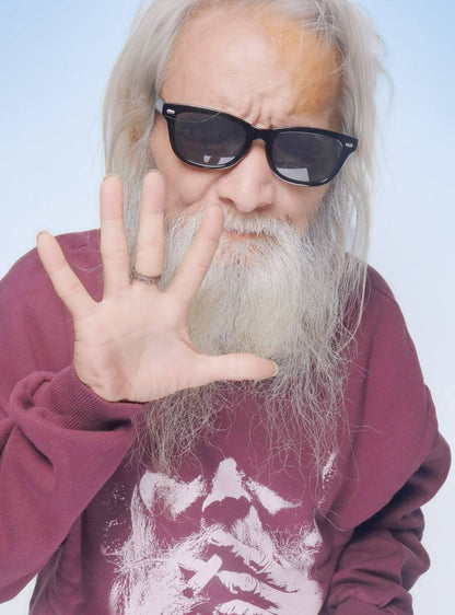 FUJI SMOKER SWEATER - BURGUNDY