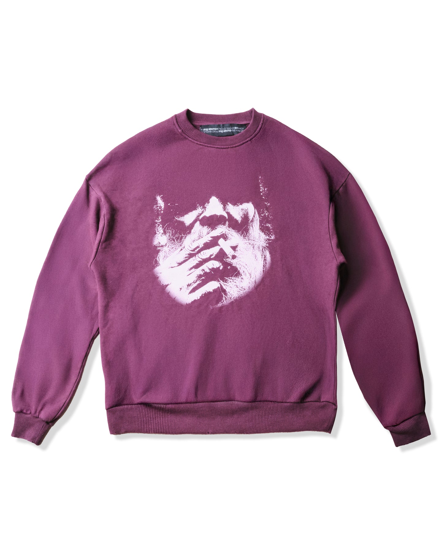 FUJI SMOKER SWEATER - BURGUNDY