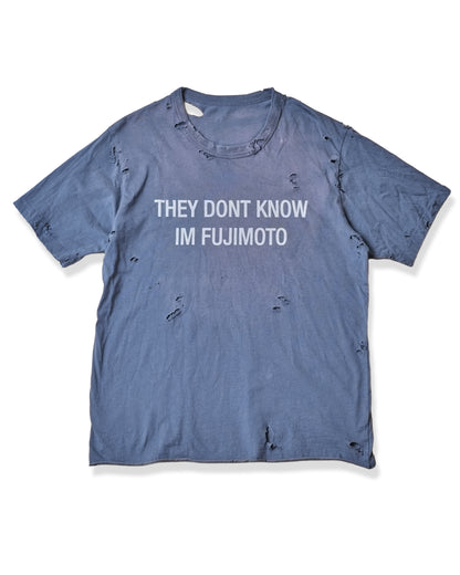 HOMELESS TEE - WASHED BLUE
